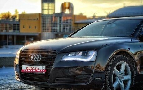 Audi A8, 2012 год, 1 950 000 рублей, 10 фотография