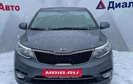 KIA Rio III рестайлинг, 2016 год, 1 050 000 рублей, 2 фотография