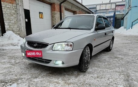 Hyundai Accent II, 2005 год, 425 000 рублей, 1 фотография