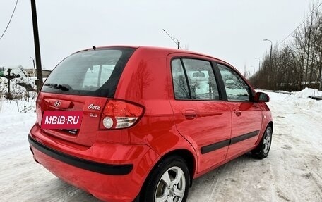 Hyundai Getz I рестайлинг, 2005 год, 495 000 рублей, 14 фотография