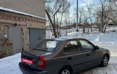 Hyundai Accent II, 2005 год, 349 000 рублей, 6 фотография