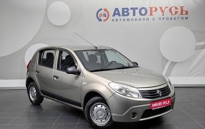 Renault Sandero I, 2010 год, 592 000 рублей, 1 фотография