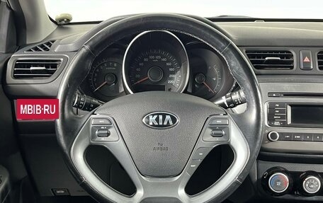 KIA Rio III рестайлинг, 2016 год, 1 349 000 рублей, 15 фотография