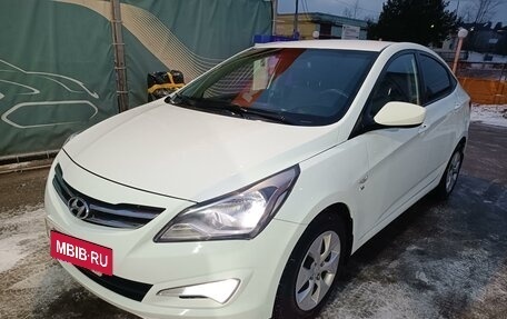 Hyundai Solaris II рестайлинг, 2014 год, 1 200 000 рублей, 15 фотография