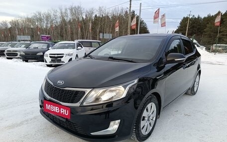 KIA Rio III рестайлинг, 2014 год, 894 995 рублей, 3 фотография