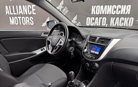 Hyundai Solaris II рестайлинг, 2013 год, 795 000 рублей, 22 фотография