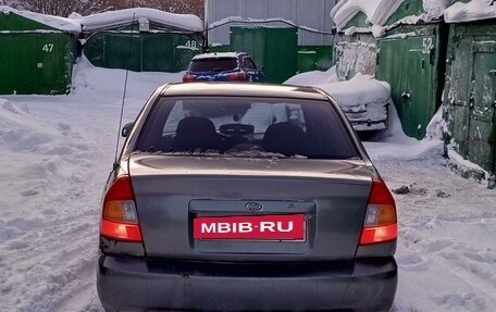 Hyundai Accent II, 2001 год, 145 000 рублей, 2 фотография