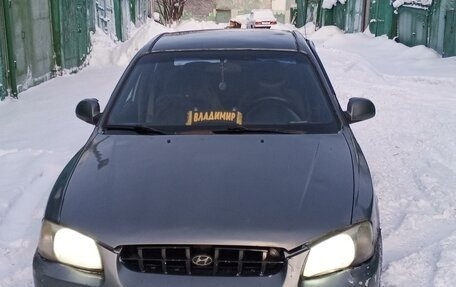 Hyundai Accent II, 2001 год, 145 000 рублей, 3 фотография