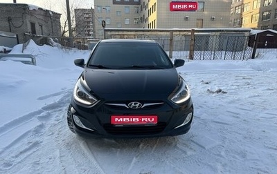 Hyundai Solaris II рестайлинг, 2013 год, 830 000 рублей, 1 фотография