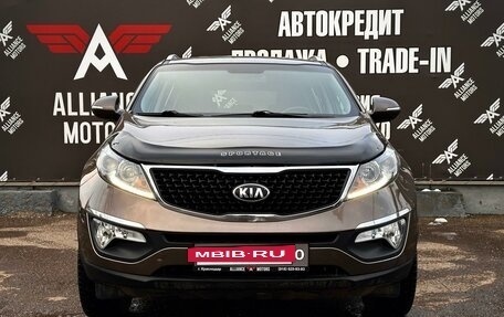 KIA Sportage III, 2014 год, 1 555 000 рублей, 2 фотография