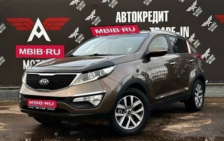 KIA Sportage III, 2014 год, 1 555 000 рублей, 3 фотография