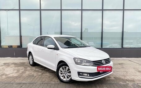 Volkswagen Polo VI (EU Market), 2016 год, 1 230 000 рублей, 7 фотография