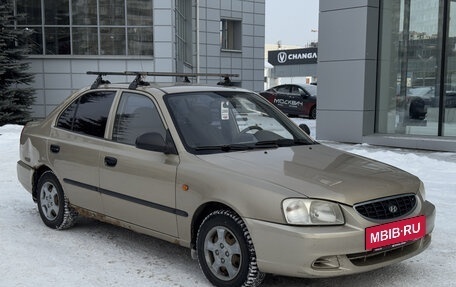 Hyundai Accent II, 2004 год, 250 000 рублей, 3 фотография