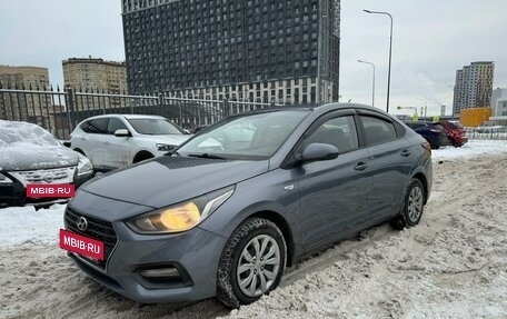 Hyundai Solaris II рестайлинг, 2019 год, 1 090 000 рублей, 5 фотография