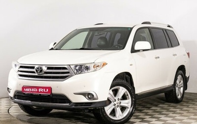 Toyota Highlander III, 2012 год, 2 229 000 рублей, 1 фотография