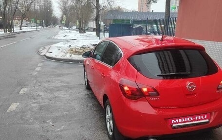 Opel Astra J, 2012 год, 1 150 000 рублей, 10 фотография