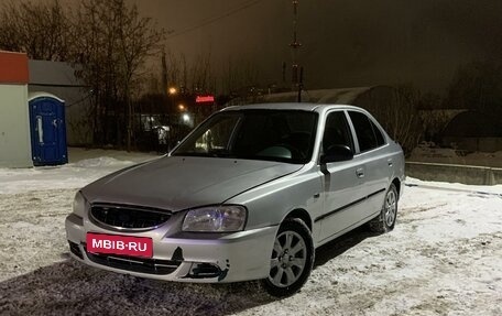 Hyundai Accent II, 2002 год, 215 000 рублей, 1 фотография