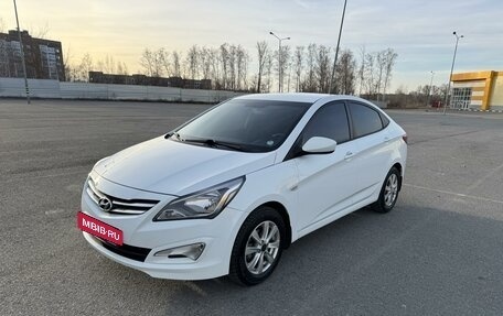 Hyundai Solaris II рестайлинг, 2016 год, 1 030 000 рублей, 1 фотография