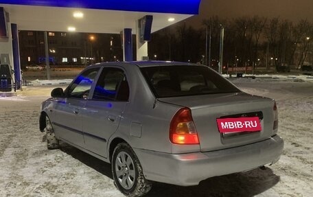 Hyundai Accent II, 2002 год, 215 000 рублей, 3 фотография