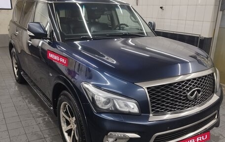 Infiniti QX80 I рестайлинг, 2015 год, 3 300 000 рублей, 5 фотография