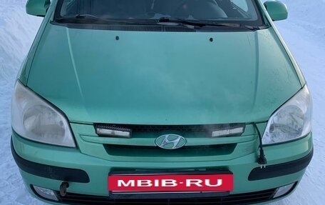 Hyundai Getz I рестайлинг, 2004 год, 450 000 рублей, 5 фотография