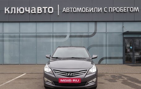 Hyundai Solaris II рестайлинг, 2014 год, 840 000 рублей, 3 фотография