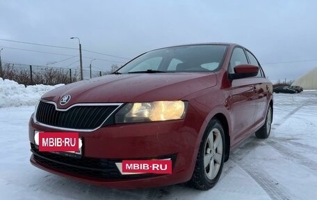 Skoda Rapid I, 2014 год, 820 000 рублей, 3 фотография