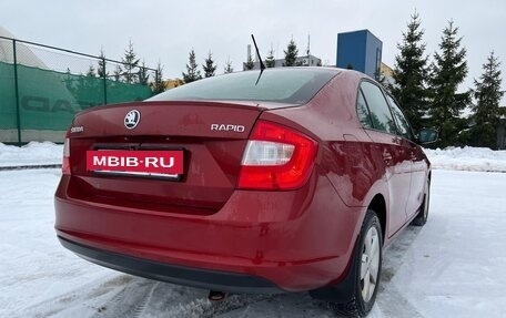 Skoda Rapid I, 2014 год, 820 000 рублей, 6 фотография