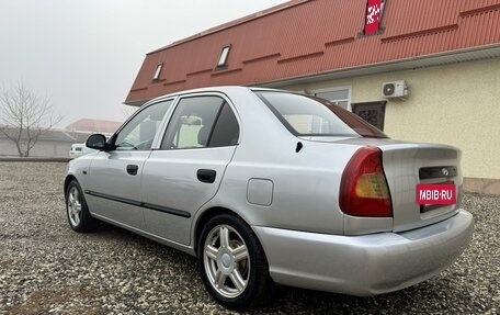 Hyundai Accent II, 2004 год, 500 000 рублей, 11 фотография