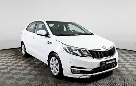 KIA Rio III рестайлинг, 2016 год, 749 000 рублей, 3 фотография