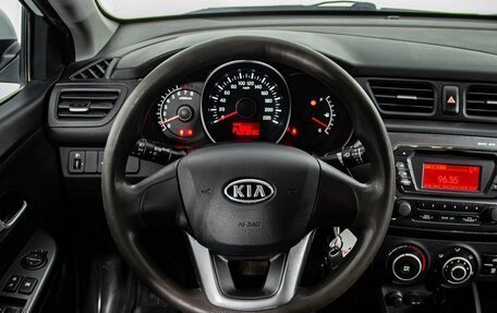 KIA Rio III рестайлинг, 2012 год, 847 500 рублей, 14 фотография