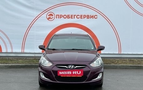 Hyundai Solaris II рестайлинг, 2011 год, 849 000 рублей, 2 фотография