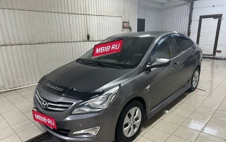 Hyundai Solaris II рестайлинг, 2015 год, 1 050 000 рублей, 2 фотография