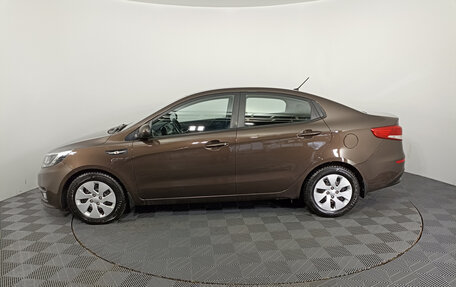 KIA Rio III рестайлинг, 2016 год, 1 219 000 рублей, 8 фотография