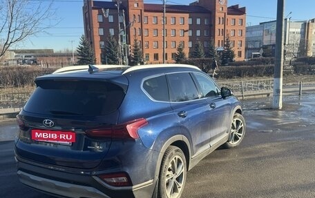 Hyundai Santa Fe IV, 2019 год, 3 740 000 рублей, 3 фотография