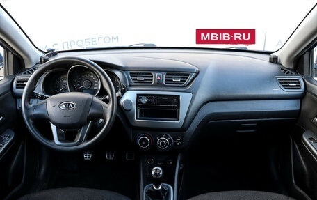 KIA Rio III рестайлинг, 2011 год, 819 000 рублей, 11 фотография