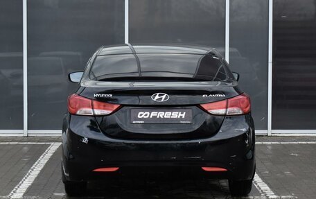 Hyundai Elantra V, 2013 год, 1 200 000 рублей, 4 фотография