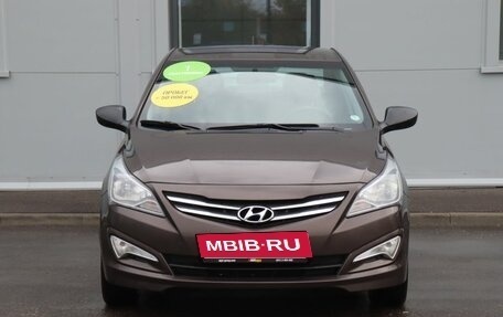 Hyundai Solaris II рестайлинг, 2015 год, 1 130 000 рублей, 2 фотография