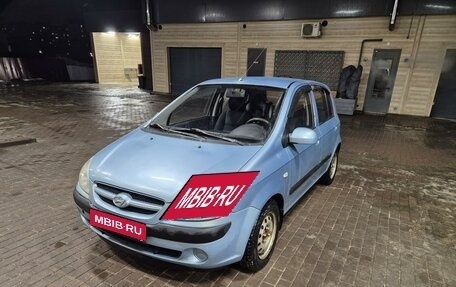 Hyundai Getz I рестайлинг, 2008 год, 447 000 рублей, 1 фотография