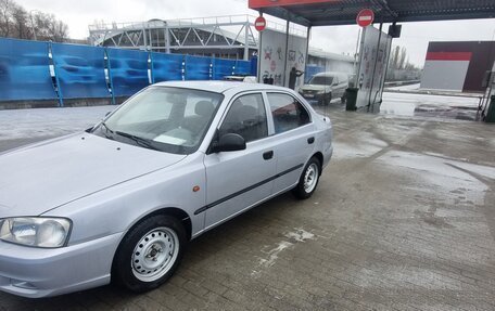 Hyundai Accent II, 2004 год, 395 000 рублей, 4 фотография