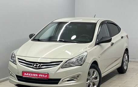 Hyundai Solaris II рестайлинг, 2014 год, 765 000 рублей, 1 фотография