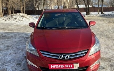 Hyundai Solaris II рестайлинг, 2015 год, 880 000 рублей, 1 фотография