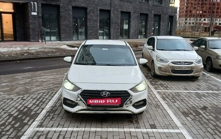 Hyundai Solaris II рестайлинг, 2017 год, 1 190 000 рублей, 13 фотография