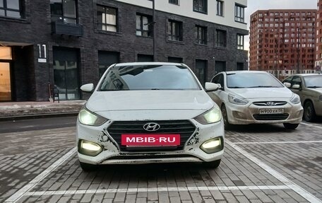 Hyundai Solaris II рестайлинг, 2017 год, 1 190 000 рублей, 14 фотография