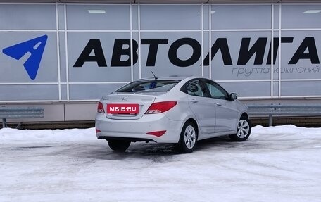 Hyundai Solaris II рестайлинг, 2014 год, 962 000 рублей, 2 фотография