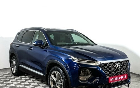 Hyundai Santa Fe IV, 2018 год, 3 347 000 рублей, 3 фотография