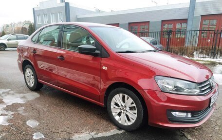 Volkswagen Polo VI (EU Market), 2017 год, 1 328 000 рублей, 2 фотография