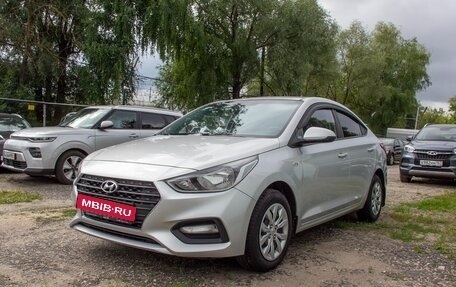 Hyundai Solaris II рестайлинг, 2019 год, 1 377 000 рублей, 3 фотография