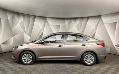 Hyundai Solaris II рестайлинг, 2018 год, 1 228 000 рублей, 5 фотография