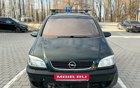 Opel Zafira A рестайлинг, 2000 год, 375 000 рублей, 7 фотография